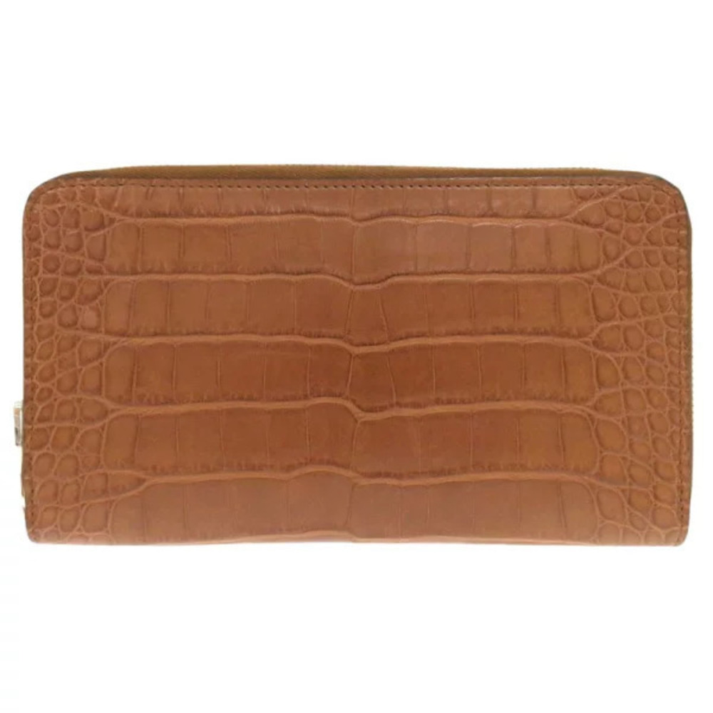 Louis Vuitton Zippy Organizer Alligator Taba Zipper Long Wallet LV